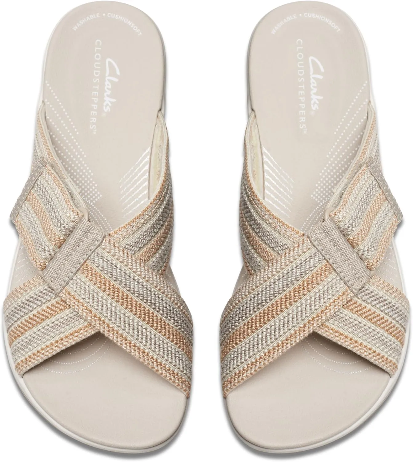 Clarks Women's Arla Wave Slide Sandal