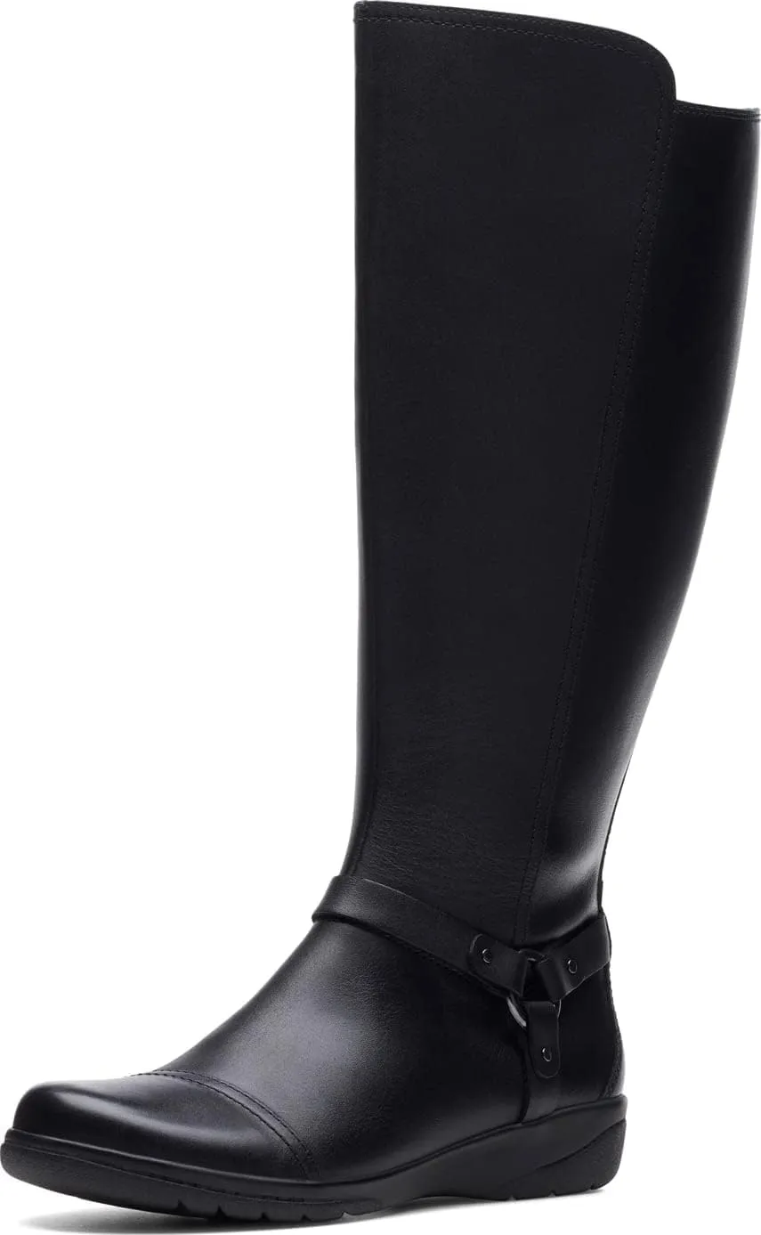 Clarks Women's Cheyn Lindie Wide Calf Knee-High Boot