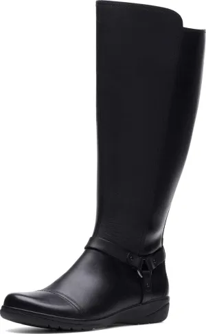 Clarks Women's Cheyn Lindie Wide Calf Knee-High Boot