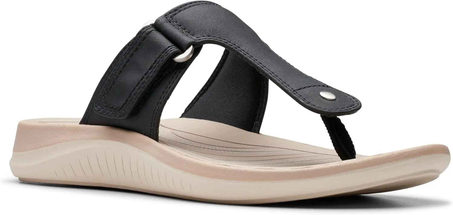 Clarks Women's Glide Walk Flip Flop