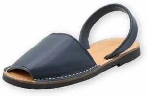 Classic Flat Sandals for Women – Dressy Soft Leather Peep Toe Women’s Flat Sandals, Casual Slip on Flats