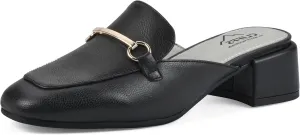 CLIFFS BY WHITE MOUNTAIN Women's Quin Low Block Heel Loafer Style Mule