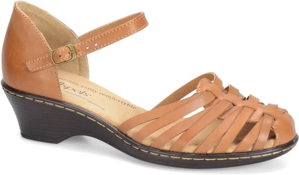 Comfortiva Tatianna - Soft Spots - Sandals for Women - Leather Upper - Adjustable Ankle Strap - Lightweight