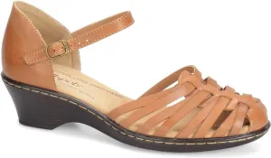 Comfortiva Tatianna - Soft Spots - Sandals for Women - Leather Upper - Adjustable Ankle Strap - Lightweight