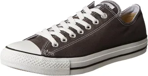 Converse Chuck Taylor All Star Canvas Low Top Sneaker (8 B(M) US Women / 6 D(M) US Men, Charcoal)