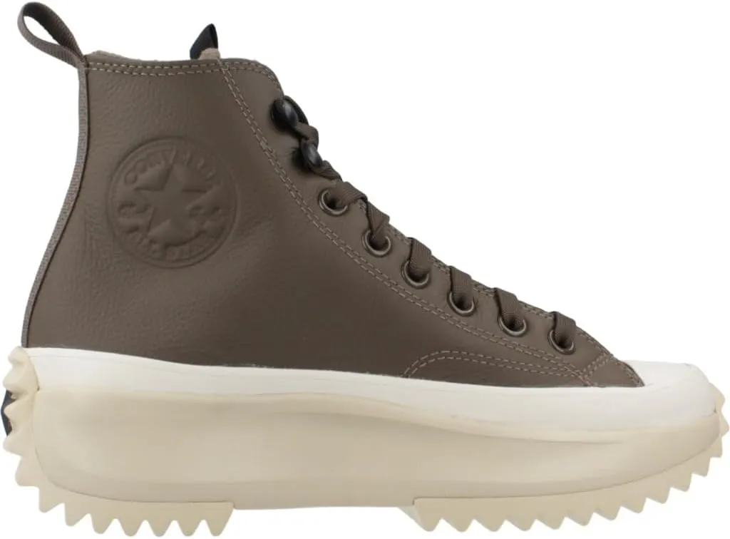 Converse Run Star Hike Platform High Top Sneaker (A10049C, Truffle/Black/Egret)