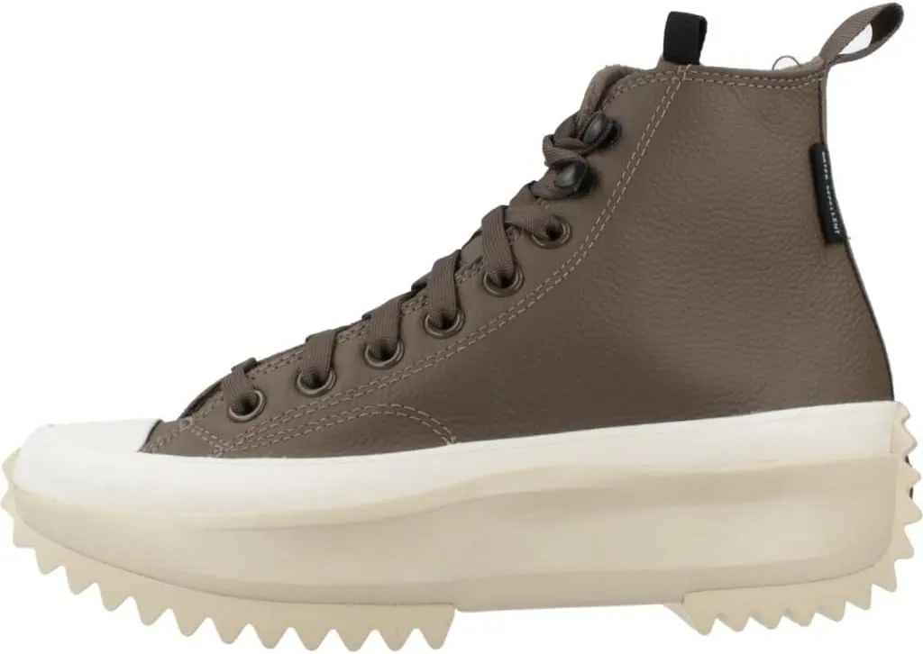 Converse Run Star Hike Platform High Top Sneaker (A10049C, Truffle/Black/Egret)