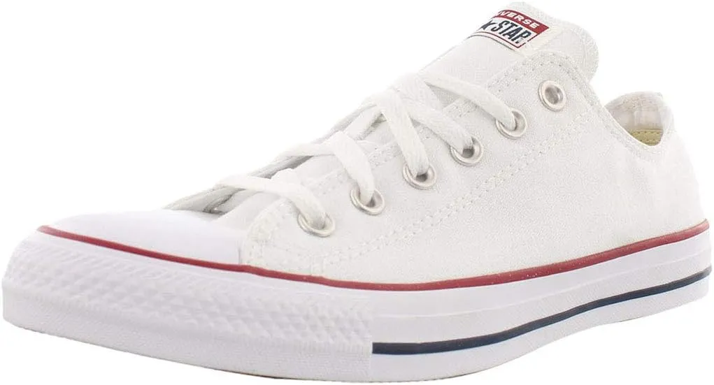Converse Unisex Chuck Taylor All Star Low Top Sneaker (6 B(M) US Women / 4 D(M) US Men Optical White