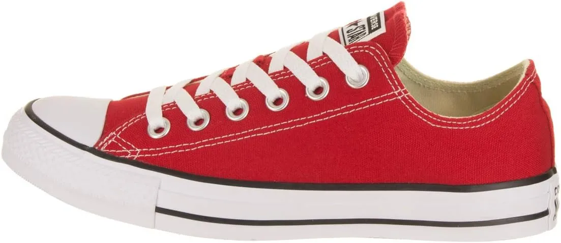 Converse Unisex Chuck Taylor All Star Ox Low Top Classic Red Sneaker