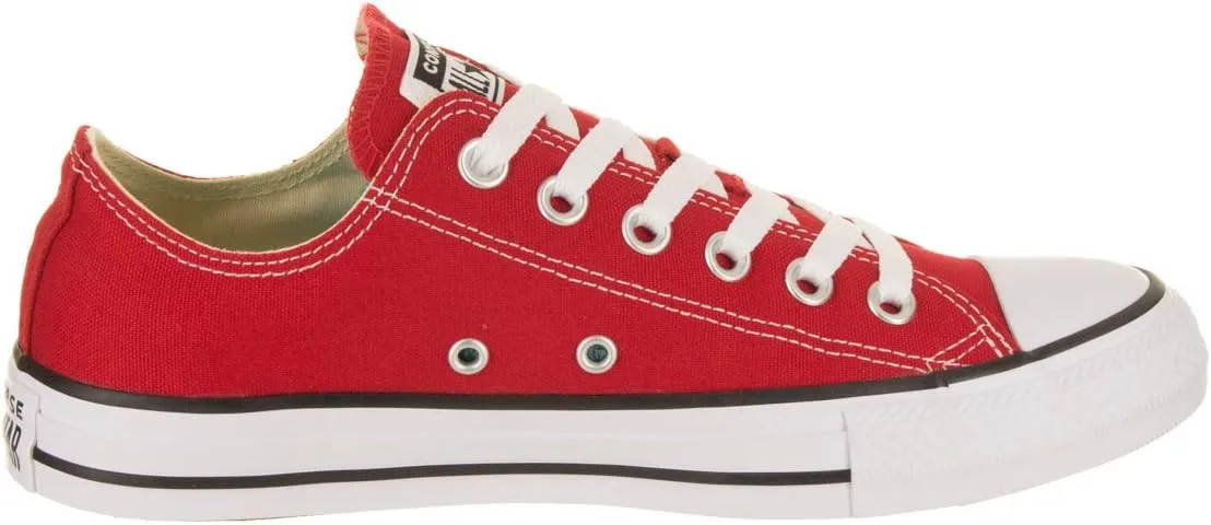 Converse Unisex Chuck Taylor All Star Ox Low Top Classic Red Sneaker