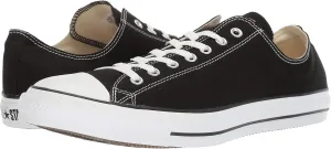 Converse Women's Low-top, Black White, Men's 4, Women's 6 Medium