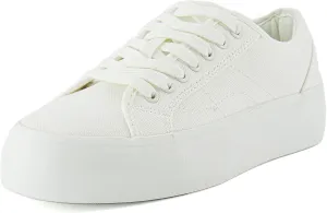 CUSHIONAIRE Women's Tag Low top Canvas Sneaker  Memory Foam