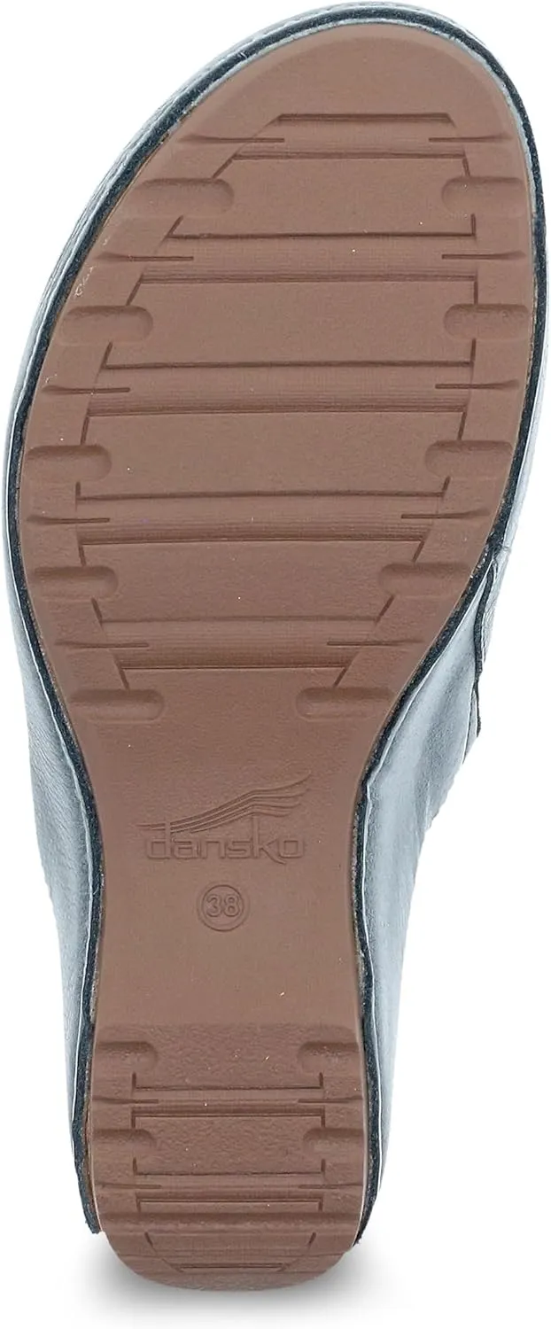 Dansko Talulah Stylish Mule Clog for Women - Cushioned PU Footbed and Arch Support for All-Day Comfort - Leather Uppers for Long-Lasting Wear