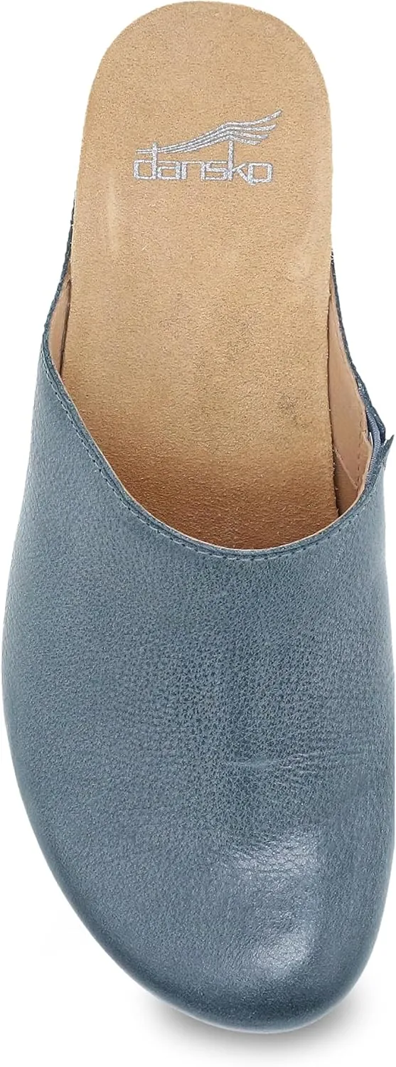 Dansko Talulah Stylish Mule Clog for Women - Cushioned PU Footbed and Arch Support for All-Day Comfort - Leather Uppers for Long-Lasting Wear