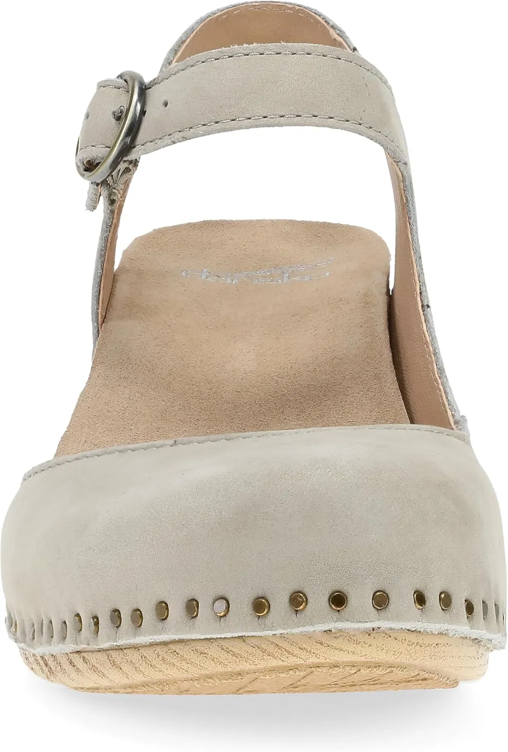 Dansko Taytum Closed-Toe Assymetrical Sandal for Women - Quality Leathers Treated with Scotchgard for Stain Resistance - Cushioned, Contoured Footbed for All-Day Comfort