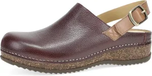 Dansko Women's Merrin Sling-Back Mule Clog-Dual Density Cork/EVA Midsole and Lightweight Rubber Outsole Provide Durable and Comfortable Ride on Patented Stapled Construction