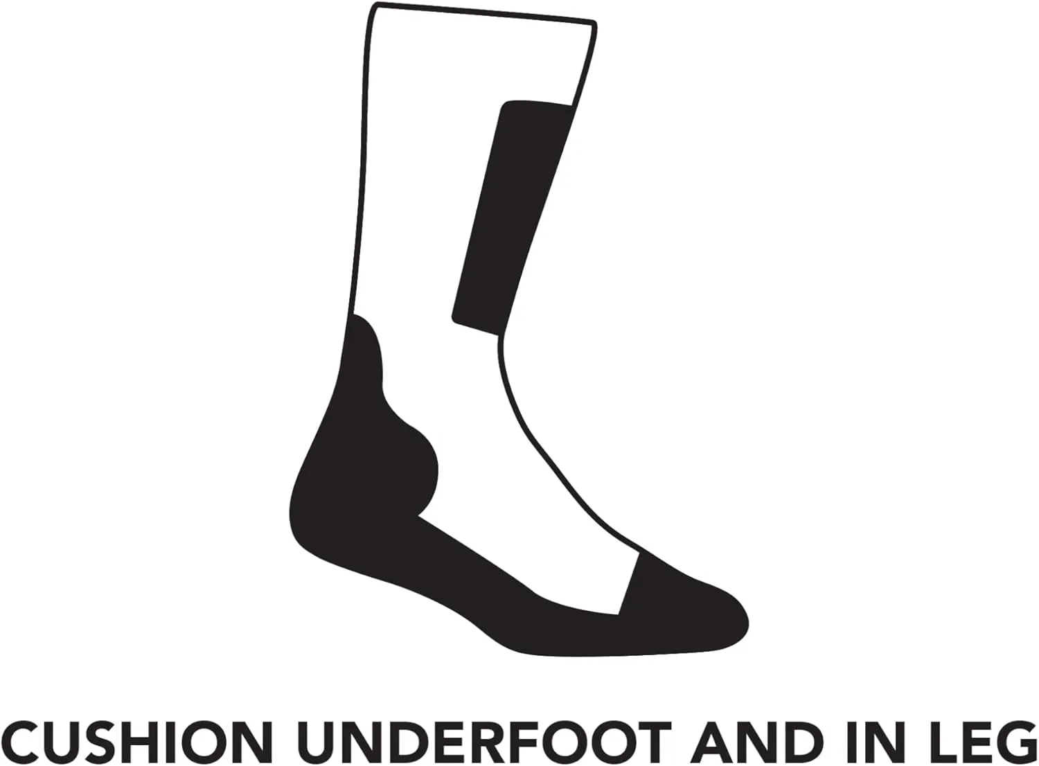 Darn Tough Vermont Backbone Boot Socks for Men, Midweight Work Boot Socks with Cushion & Padded Shin, Style 2207