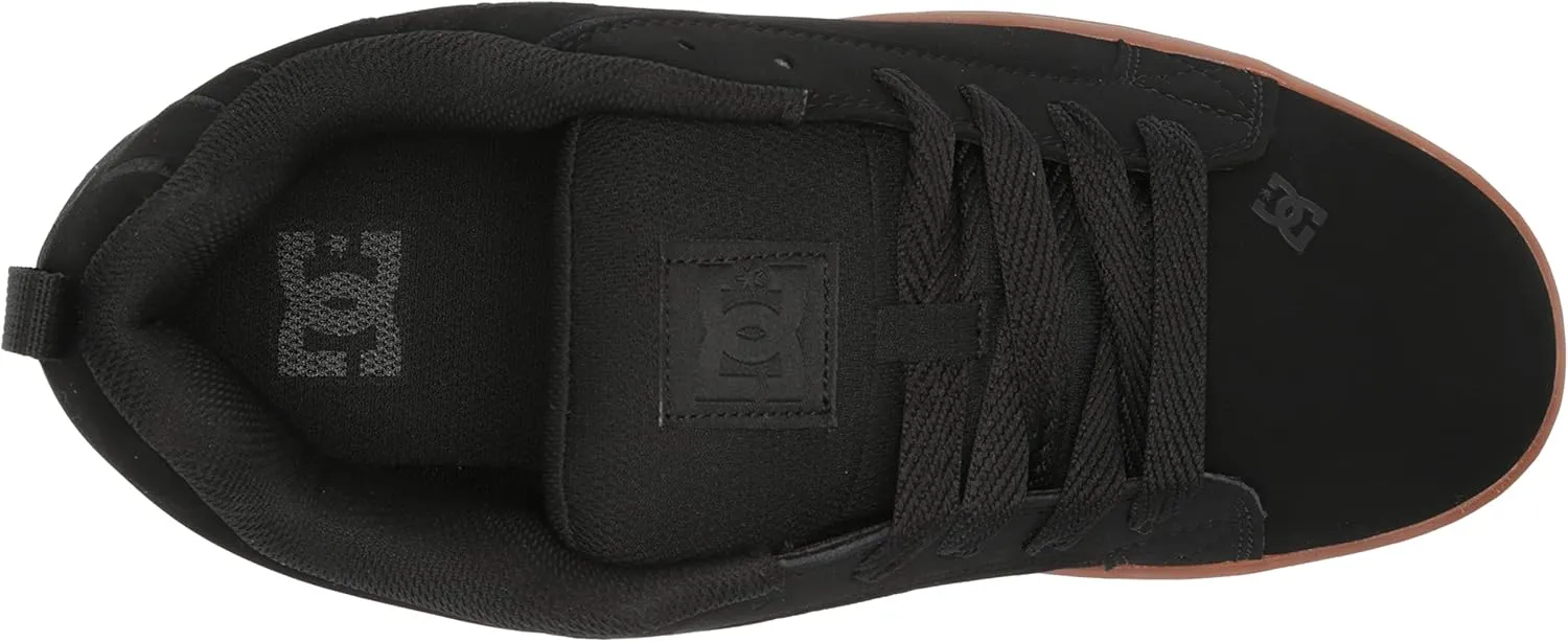 DC Men's Court Graffik Casual Low Top Skate Shoe Sneaker