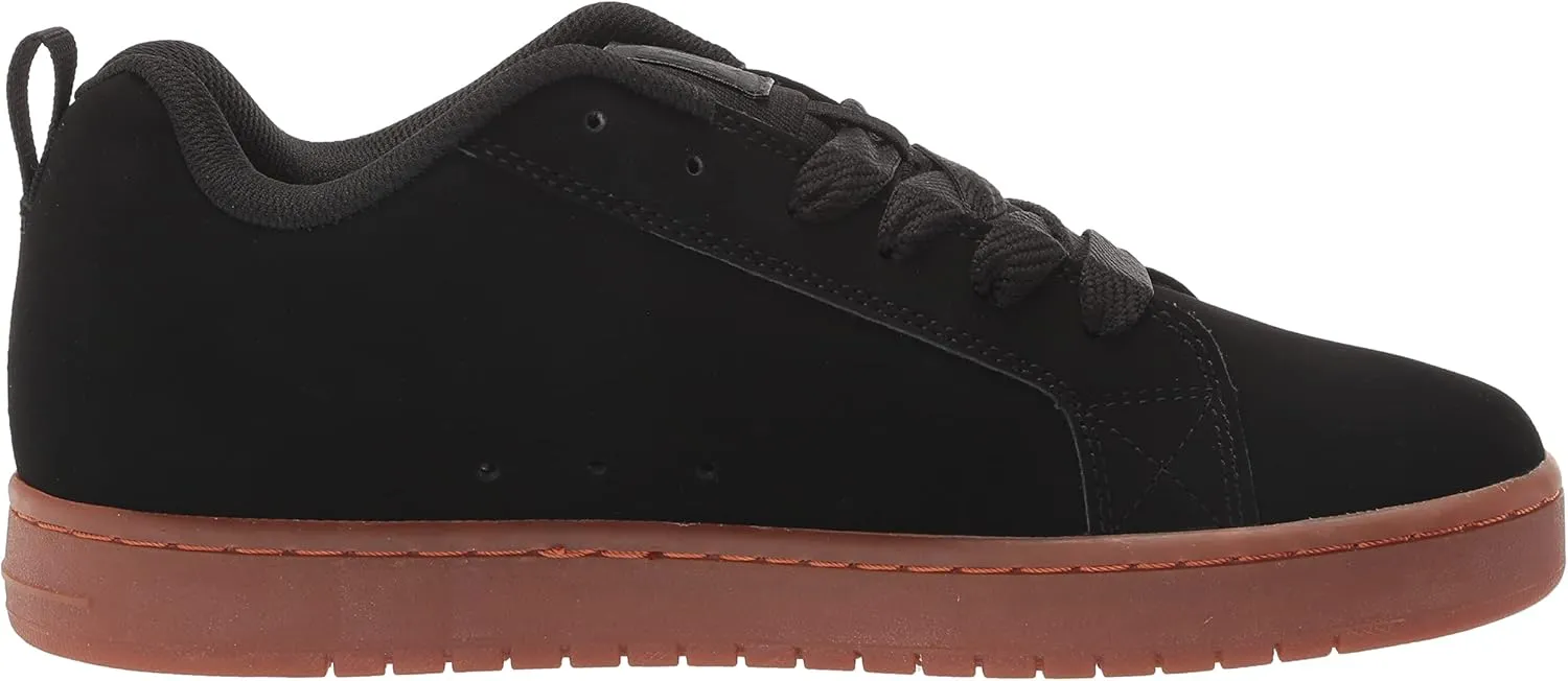 DC Men's Court Graffik Casual Low Top Skate Shoe Sneaker