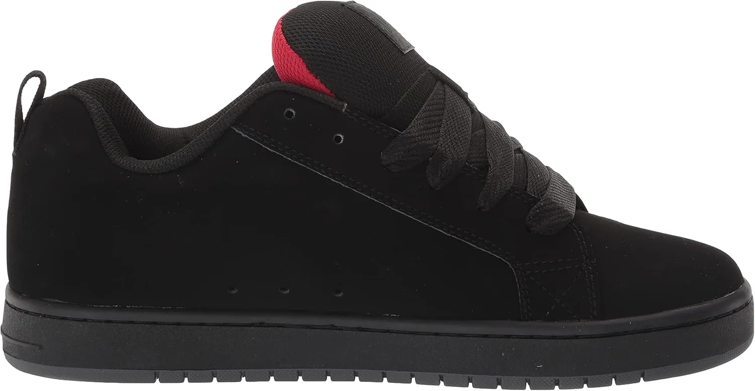 DC Men's Court Graffik Casual Low Top Skate Shoe Sneaker
