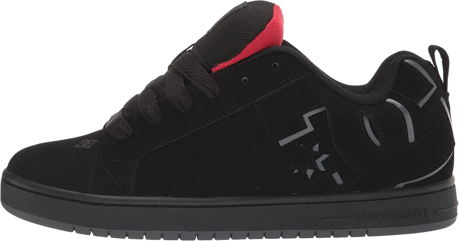 DC Men's Court Graffik Casual Low Top Skate Shoe Sneaker