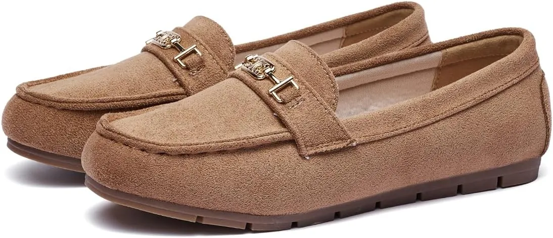 DeYashopin Women's Loafer Shoes Leisure Slip On Work Shoes Comfort Walking Flats