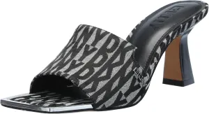 DKNY Women's Block Heel Square Toe Kailyn-Sandal Mule Heeled