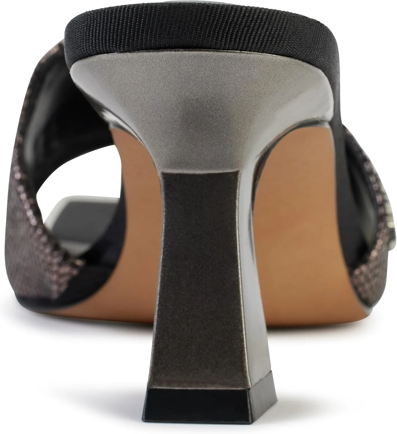 DKNY Women's Block Heel Square Toe Kailyn-Sandal Mule Heeled