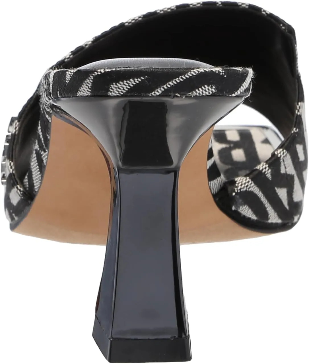 DKNY Women's Block Heel Square Toe Kailyn-Sandal Mule Heeled
