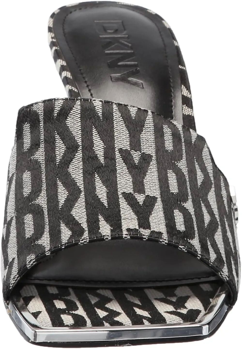 DKNY Women's Block Heel Square Toe Kailyn-Sandal Mule Heeled