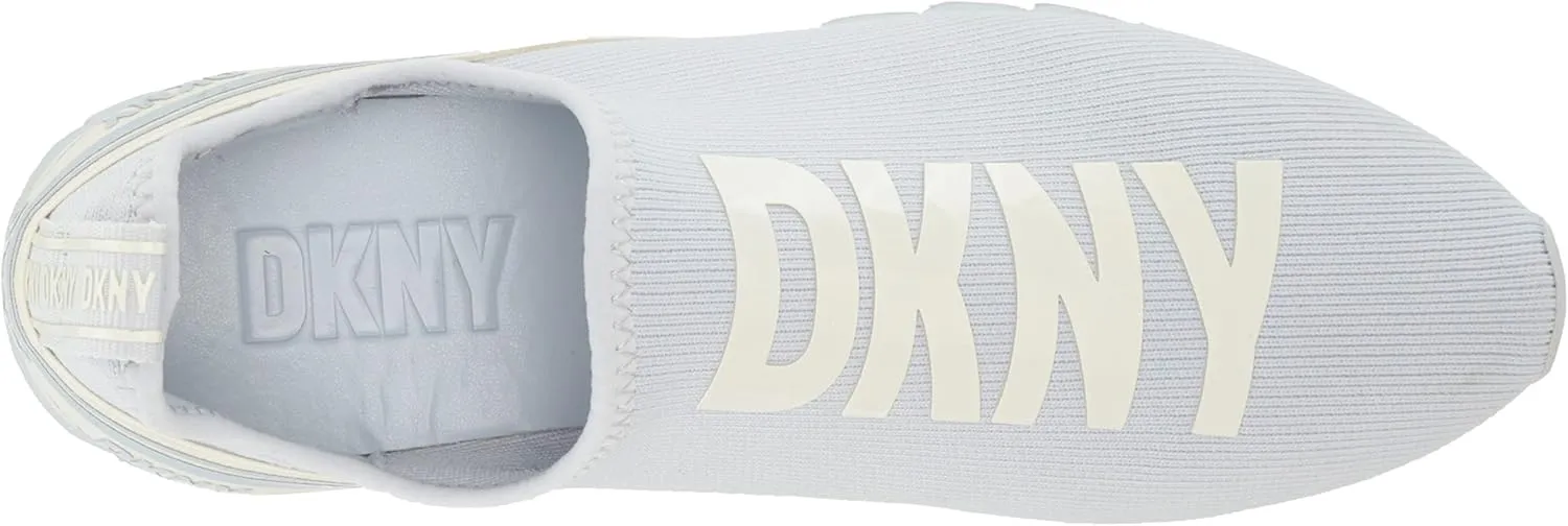DKNY women's Rubber Sole Knit Low-top Sneaker