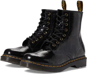 Dr. Martens Women's 1460 Distressed Patent Boot Amphibians