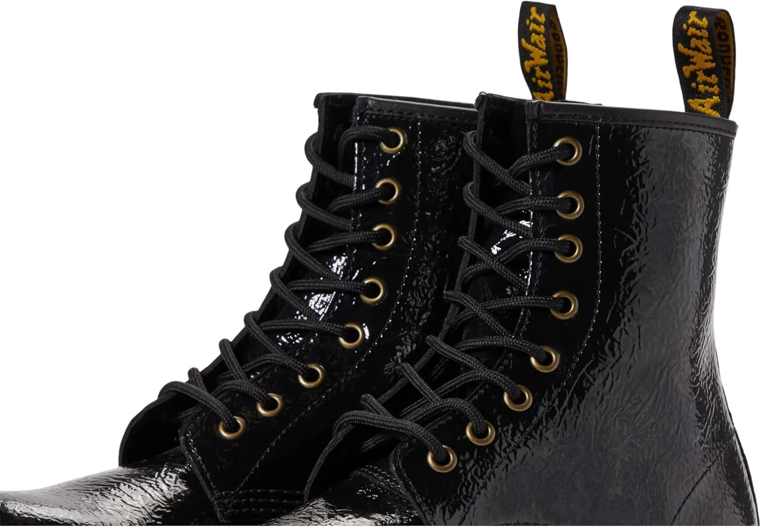 Dr. Martens Women's 1460 Distressed Patent Boot Amphibians