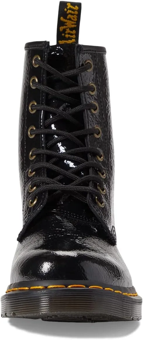 Dr. Martens Women's 1460 Distressed Patent Boot Amphibians