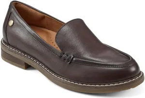 Easy Spirit Women's Jaylin Loafer, Dark Brown Leather, 10.5