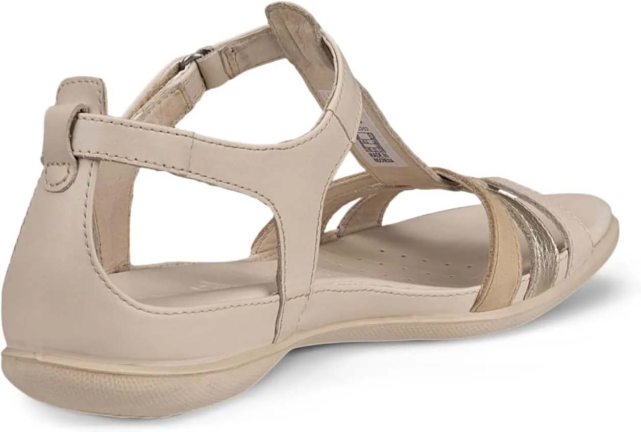 ECCO Womens Flash T-Strap Gladiator Sandal,