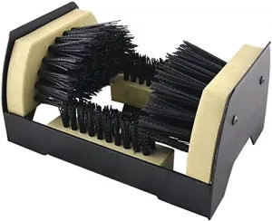 Edward Tools Diamondback Boot Brush - Heavy Duty Shoe and Boot Cleaner with Scraper and Brush - Heavy Steel Frame with Mounting Screws - Outdoor/Indoor Shoe Brush - Clean Mud/Dust
