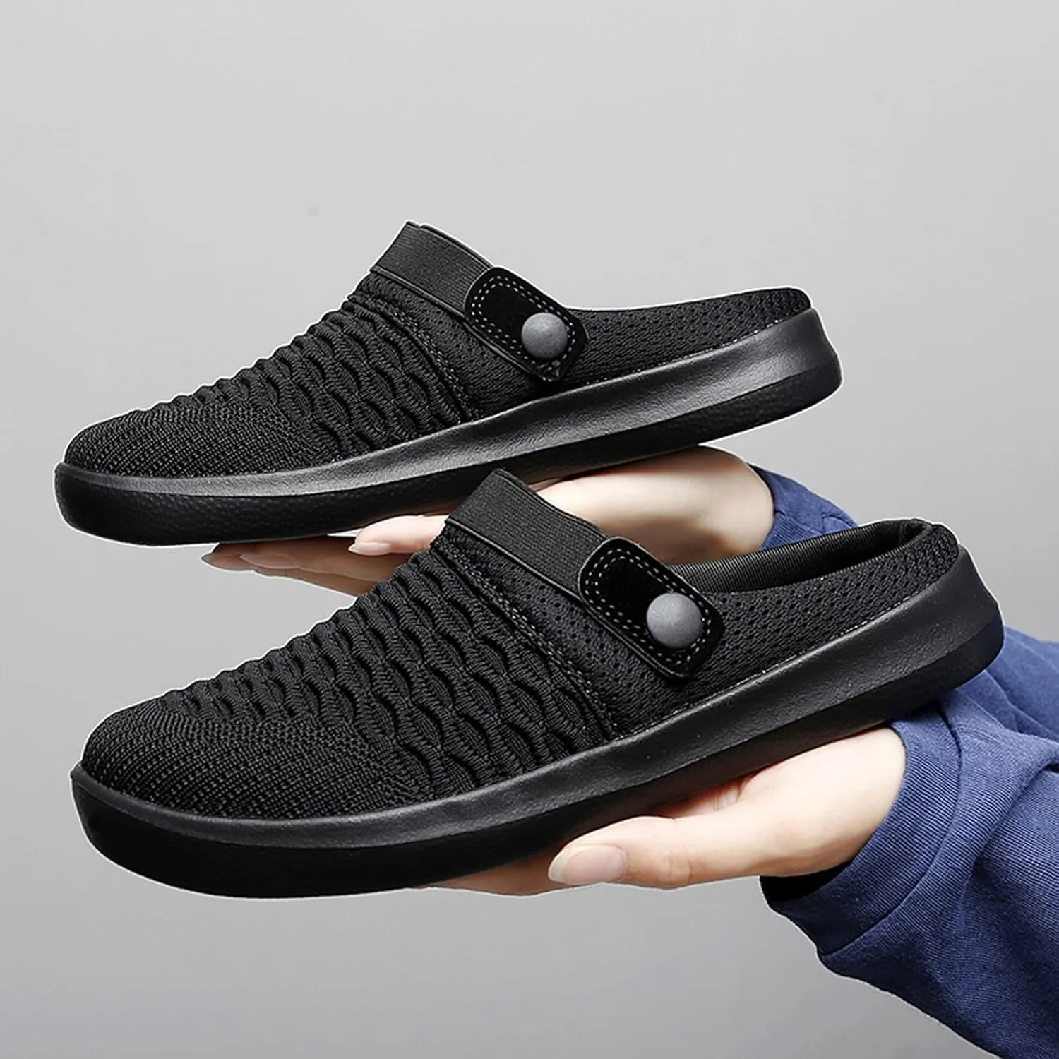 Eliogn Platform Clogs Slip On Slides Shoes Beach Sandals Gardener Clog Hight Heels Mule Slippers Garden Shoes Outdoor Sports Sandals