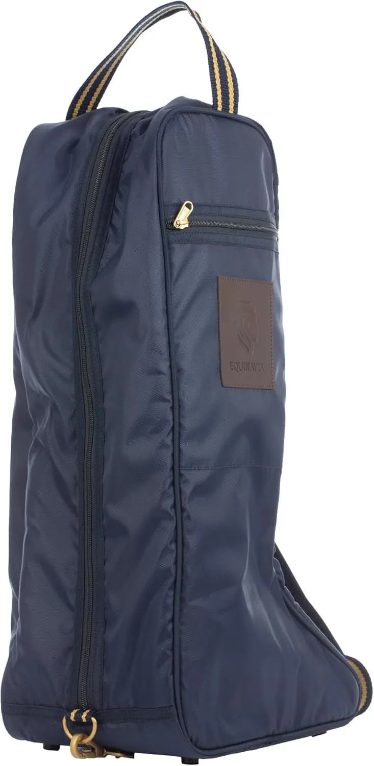 Equinavia Darby Equestrian Durable Padded Tall Boot Bag with Shoulder Strap