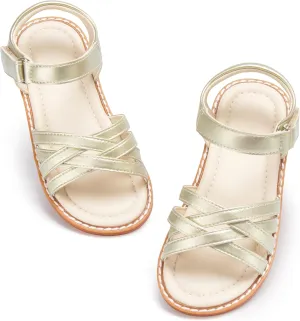 ESTINE Girls Sandal Dress Shoe for Toddler/Little Kid Party School Shoe
