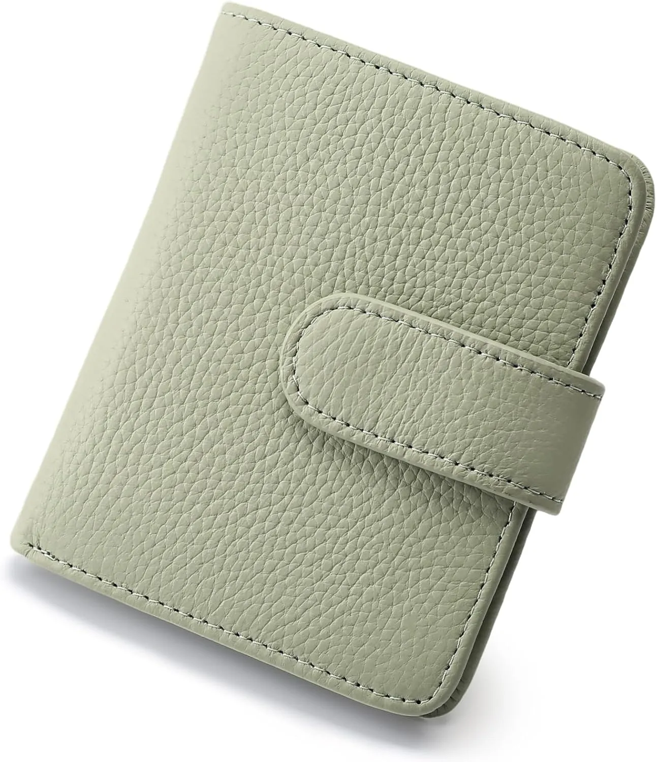 FALAN MULE Wallet Women RFID Blocking Slim Genuine Leather Small Womens Wallet with Zipper Coin Pocket