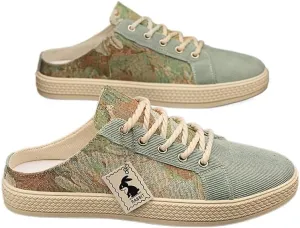 Fashionable Mens Slip On Shoes for Spring Summer, Casual Indoor & Outdoor Walking Mules Sneakers, Non-Slip Comfortable Loafers for Work/Hiker/Trekking