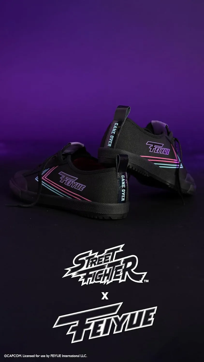 FEIYUE Fe Lo Street Fighter Special Edition Fighter Shoes, Unisex Low Top Classic Laces Sneaker