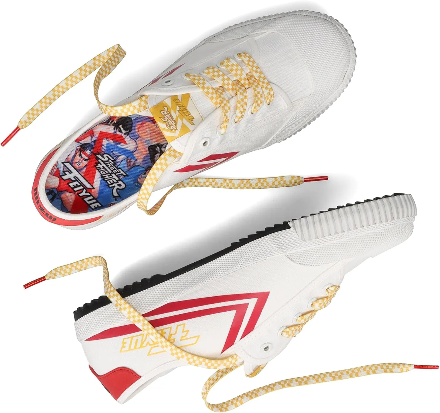 FEIYUE Fe Lo Street Fighter Special Edition Fighter Shoes, Unisex Low Top Classic Laces Sneaker