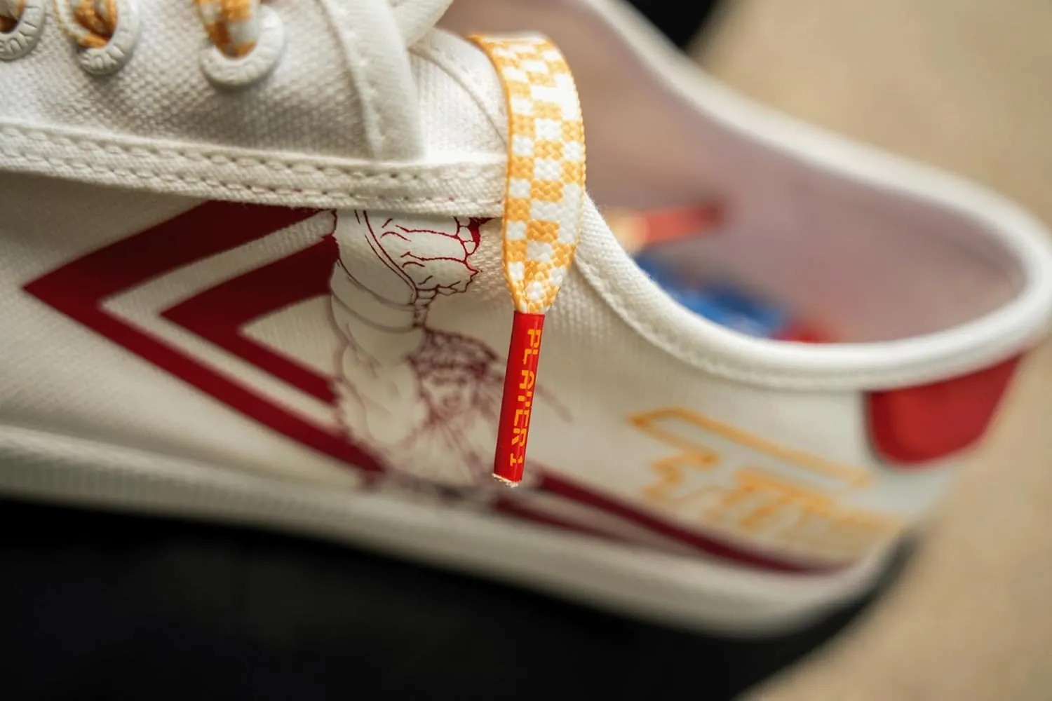 FEIYUE Fe Lo Street Fighter Special Edition Fighter Shoes, Unisex Low Top Classic Laces Sneaker