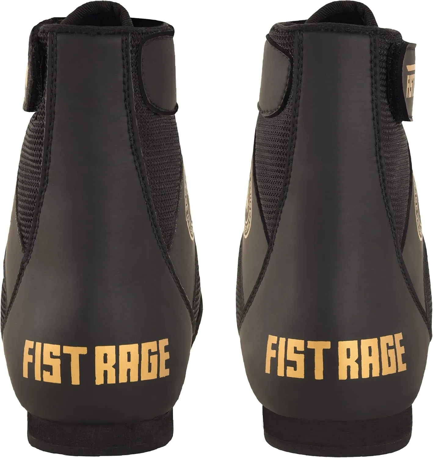 FISTRAGE Boxing Shoes Leather Kick Fighting Training Mesh Unisex Pro Men's and Youth Genuine Light Weight Boot | Shoe for Adults