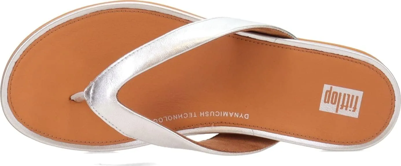 FitFlop Womens Gracie Leather Flip-Flops
