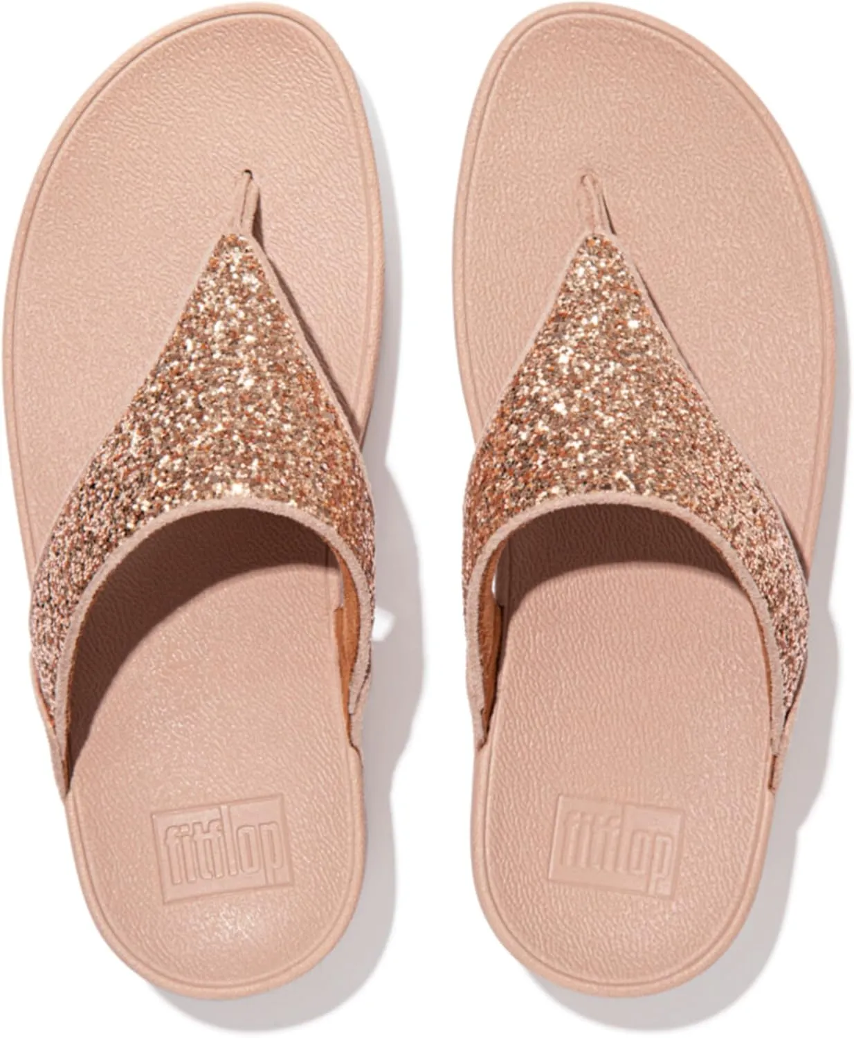 FitFlop Women's, Lulu Glitter Thong Sandal