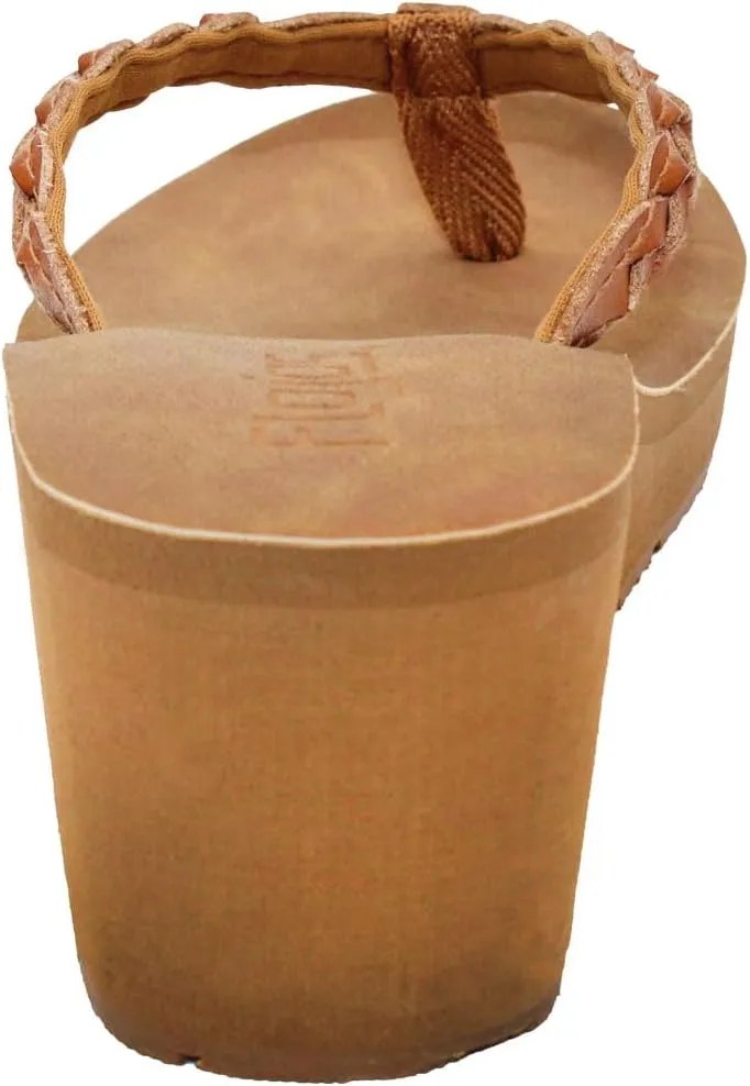 Flojos Women's Flip Flop Wedge Sandal