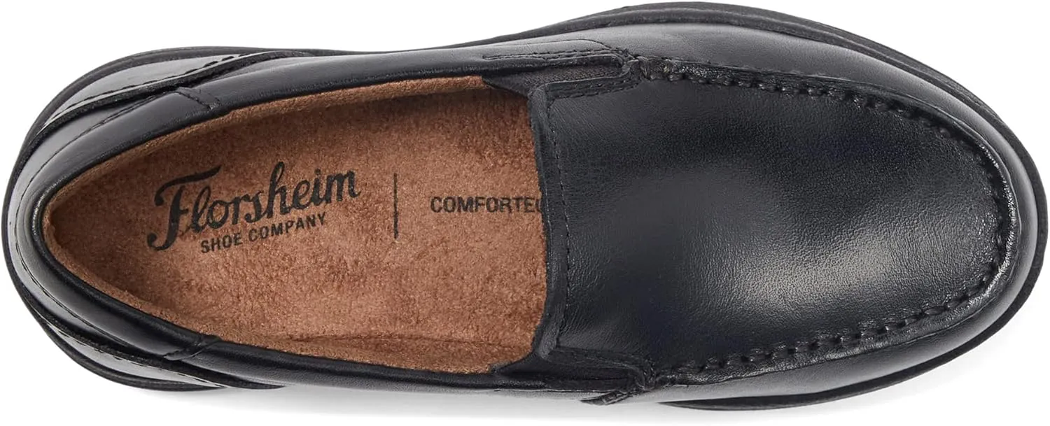 Florsheim Boy's Central Jr. Moc Toe Venetian Loafer (Toddler/Little Big Kid)